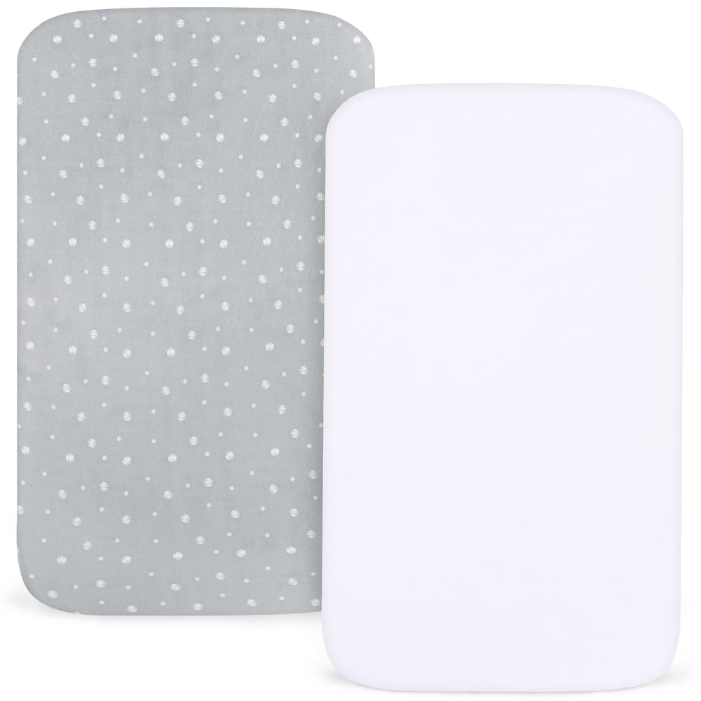 Magik & Kover 18x32 rectangle fit, close-up shows secure elastic band for snug sleep.