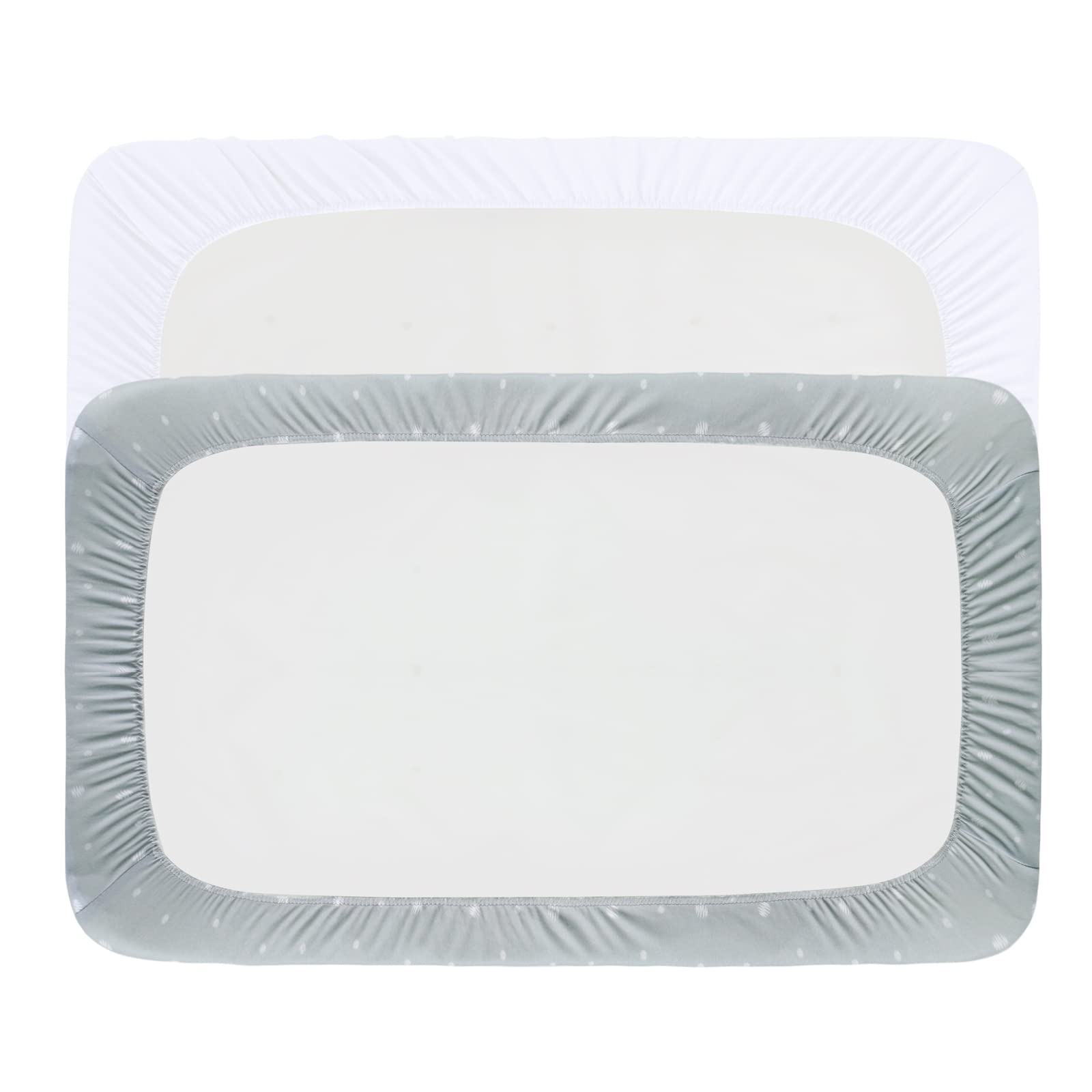 White and Grey Ball color coordinates with nursery decor