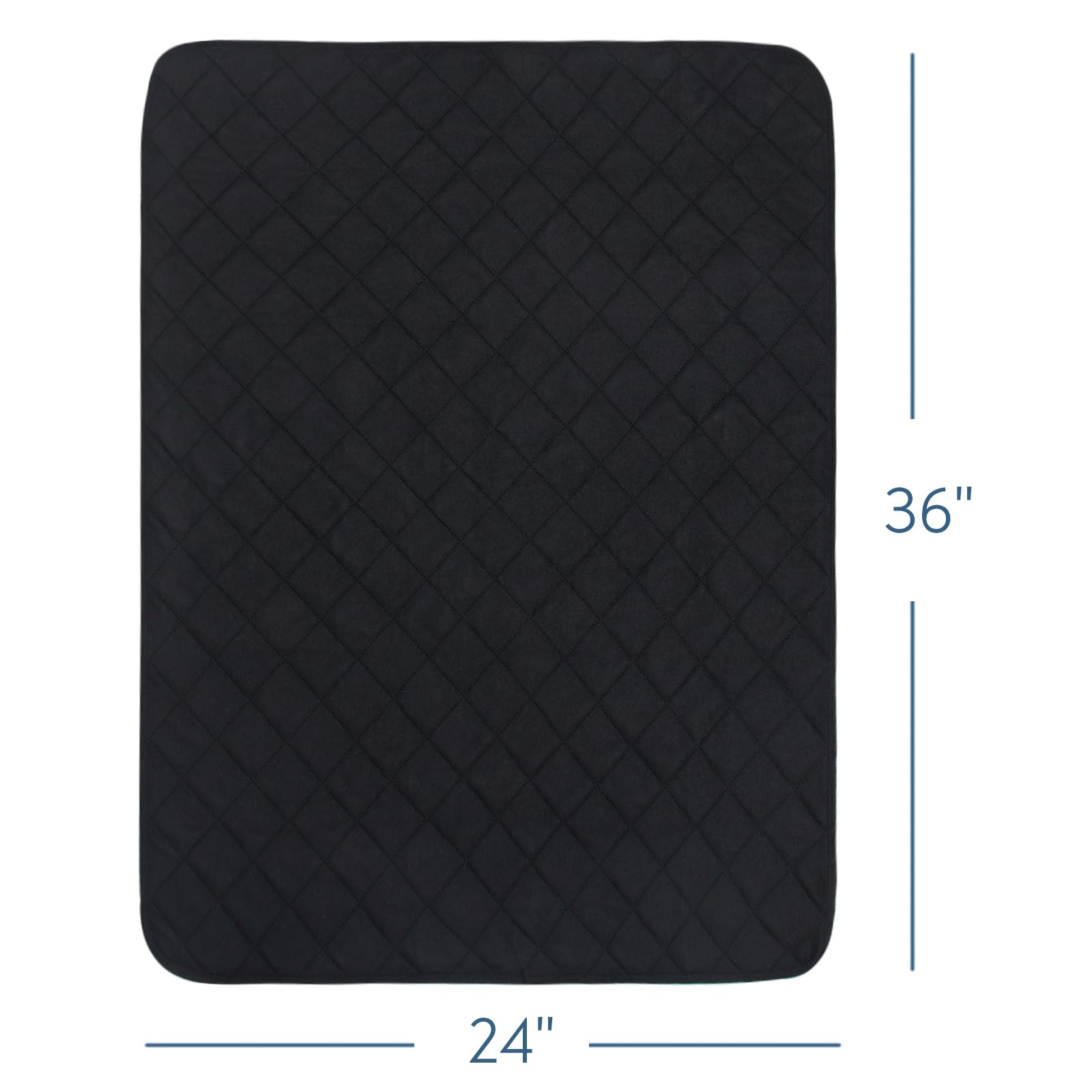 Magik & Kover bed pad on sofa demonstrates versatile usage