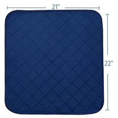 Magik & Kover waterproof inner layer blocks leaks for dry seats.