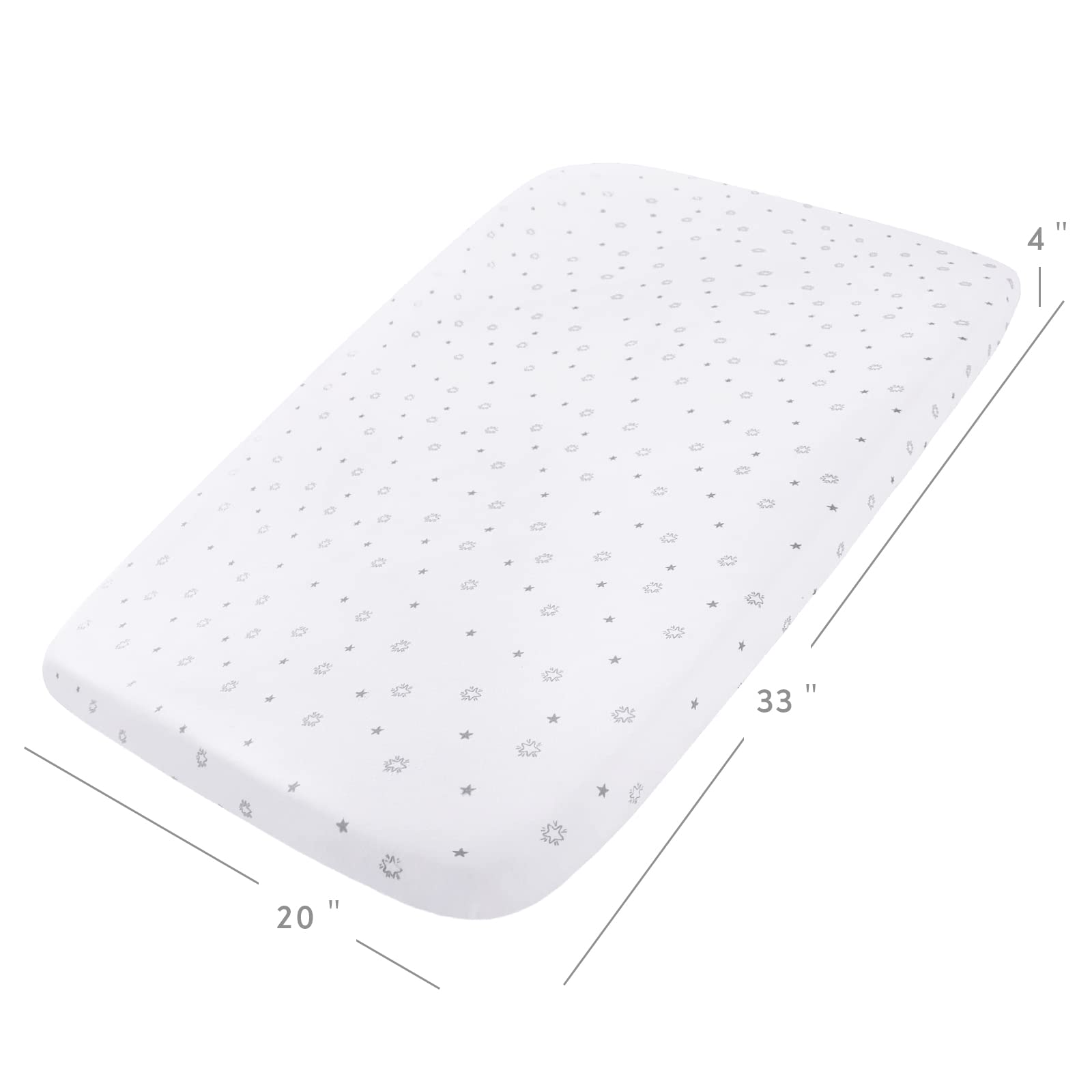 Magik & Kover compatible bassinet sheets fit many popular bassinets