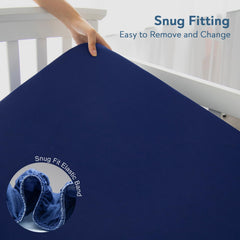 Deep pocket skirt reaches 8 inches for secure mattress fit