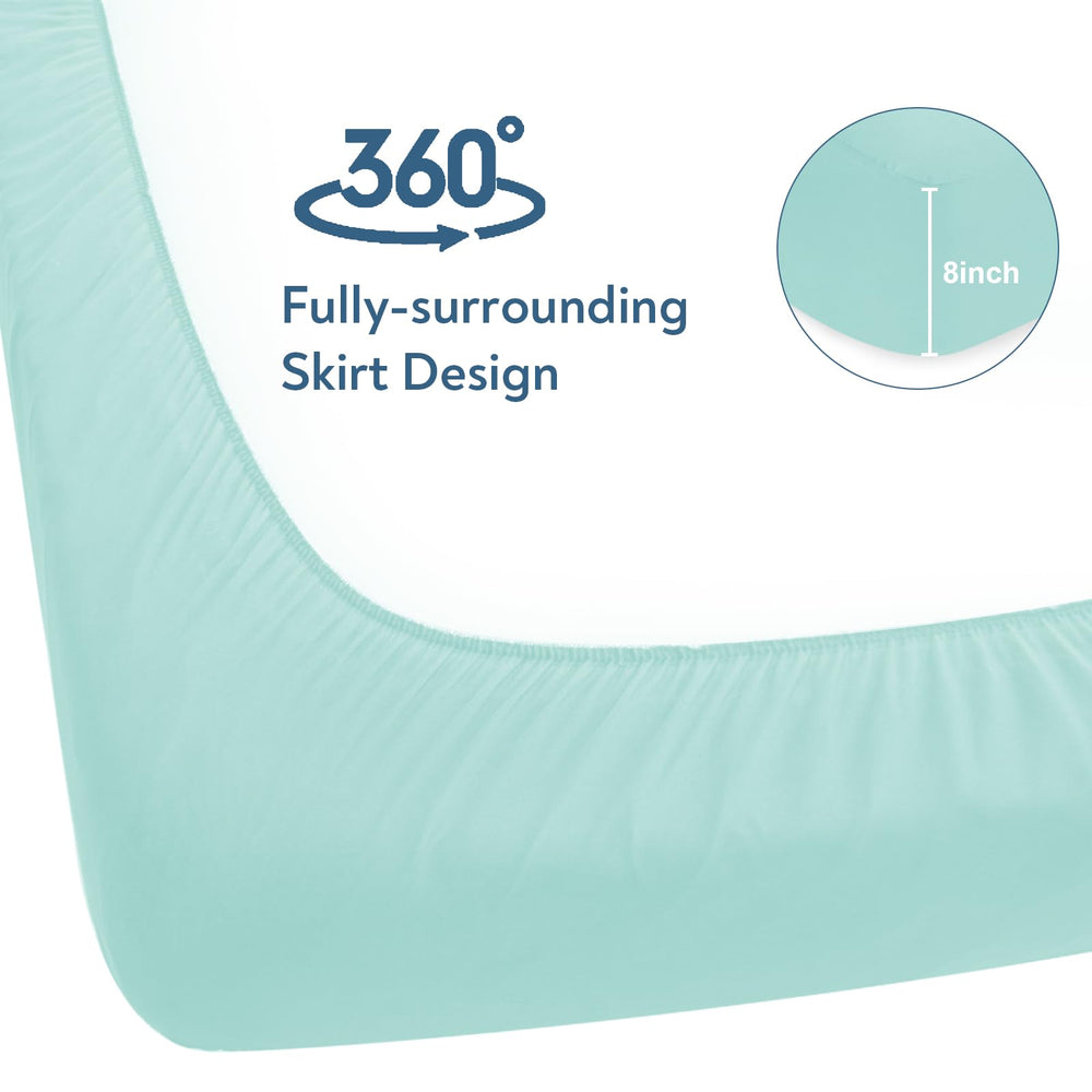 Magik & Kover easy-care sheets are quick to wash.
