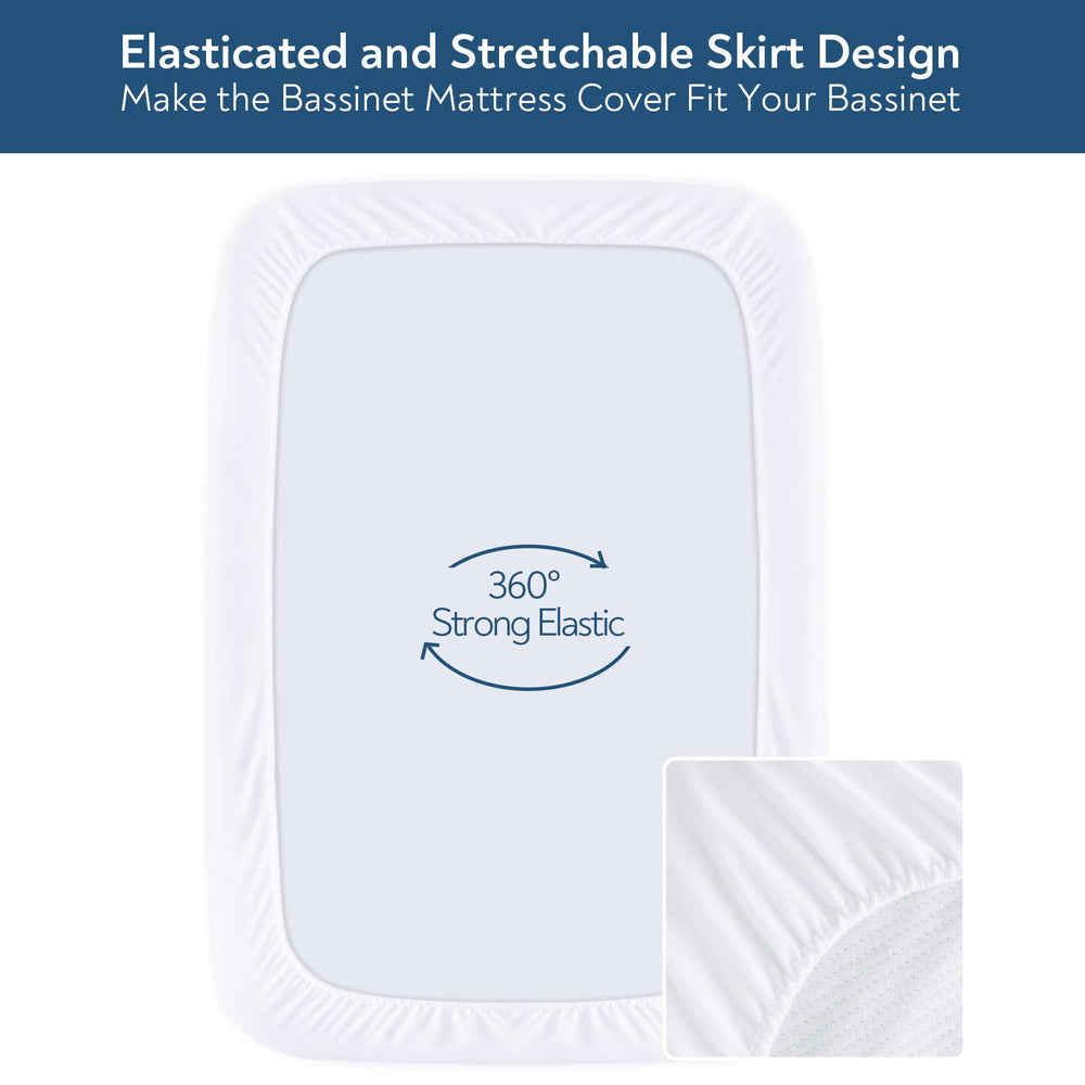 Magik & Kover elastic band secures a flat, safe sleeping surface.