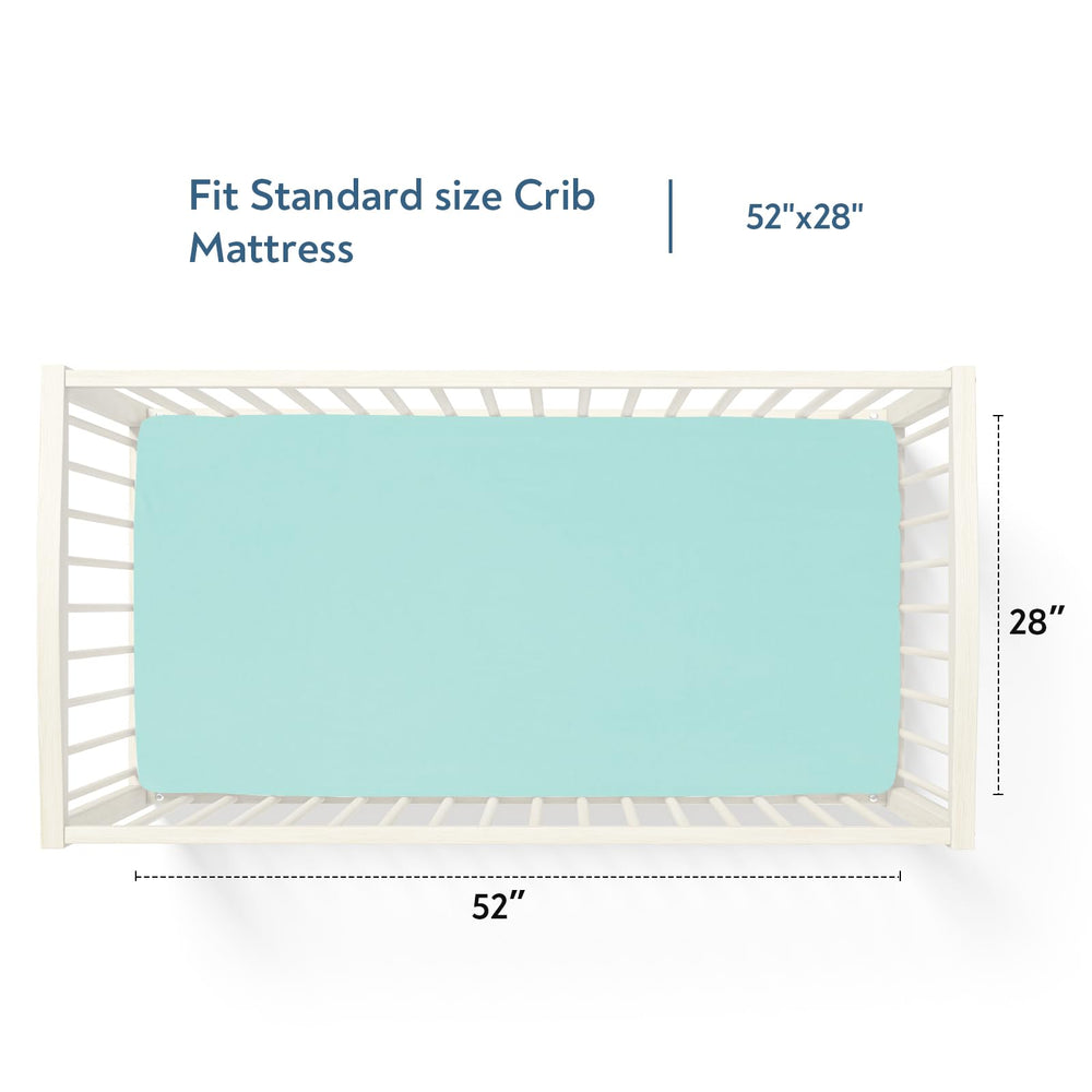 Magik & Kover fits standard crib and toddler bed sizes for versatile use.