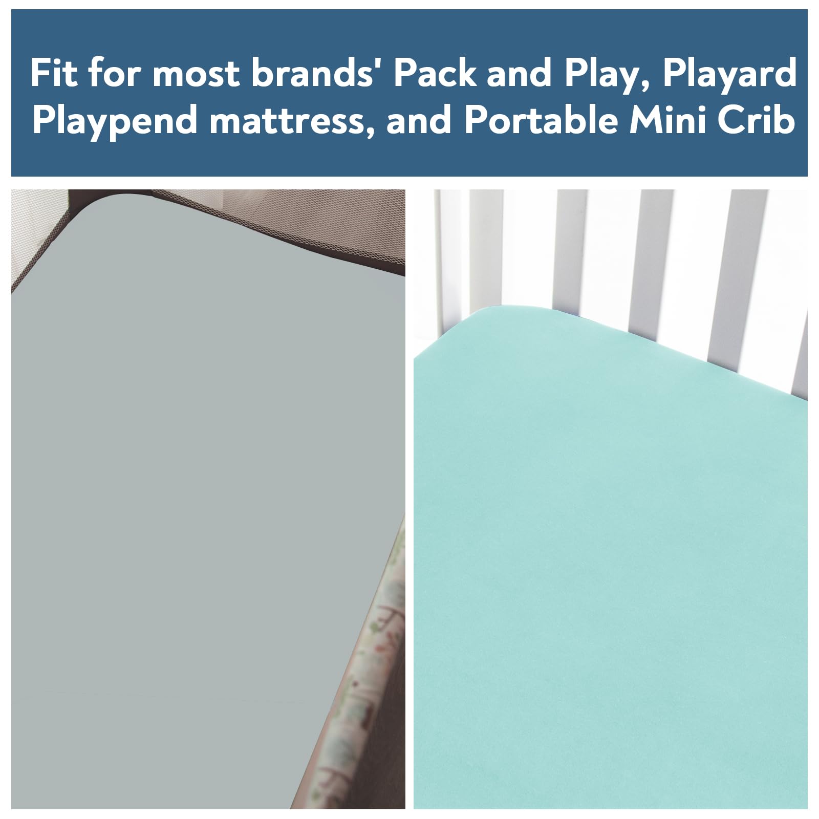 Magik & Kover compatible with Graco Pack n Play mattresses