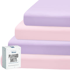 Magik & Kover Pack and Play Sheet 4-pack on standard mattresses for easy naps