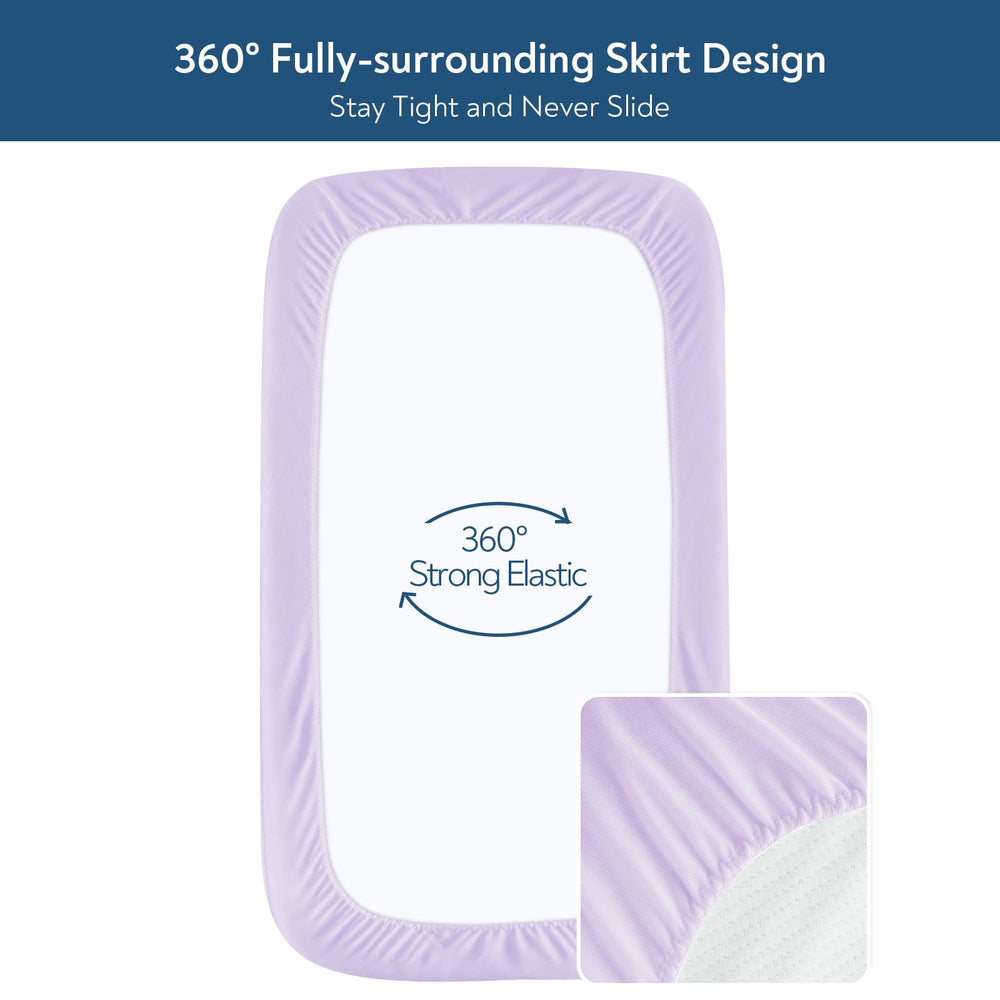 Magik & Kover four-pack keeps fresh sheets ready for daily changes.