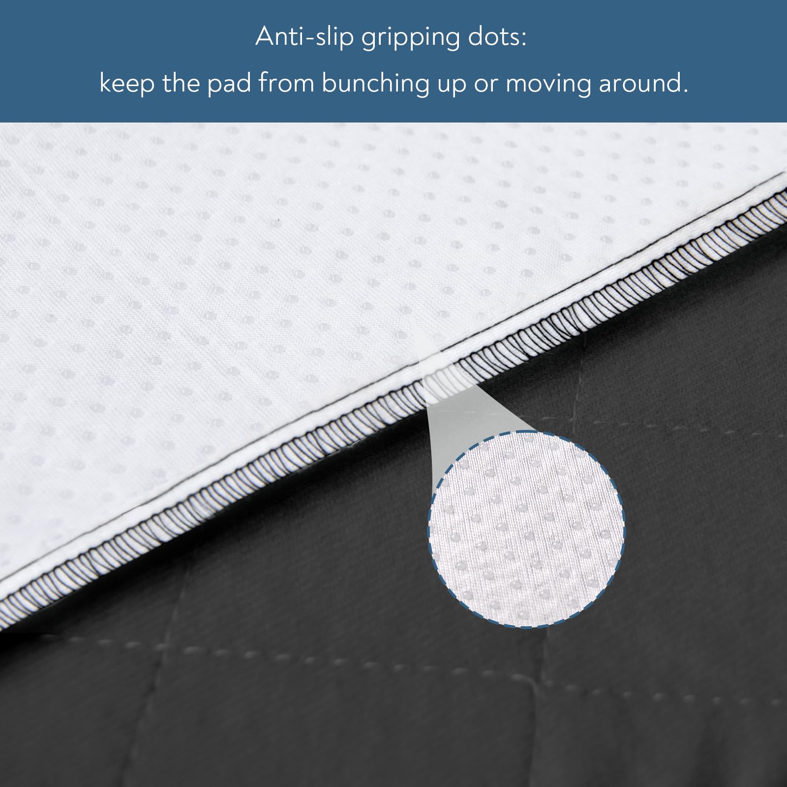 Magik & Kover reusable chair pads are machine washable for easy cleanup.
