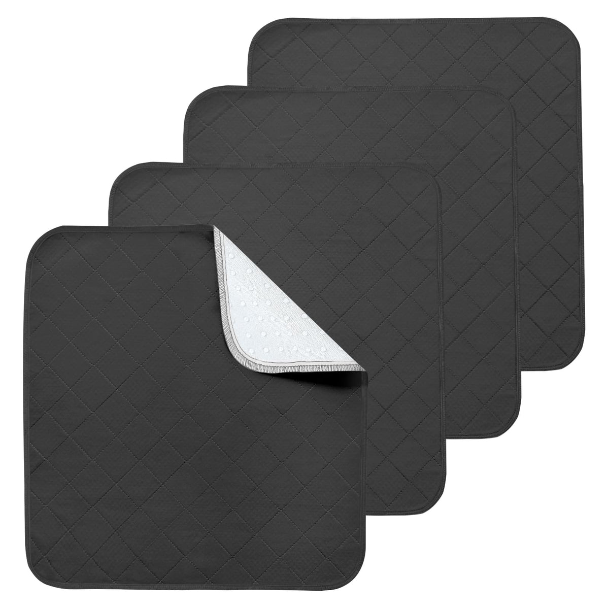 Magik & Kover waterproof chair pad provides a dry seating surface and spill protection.