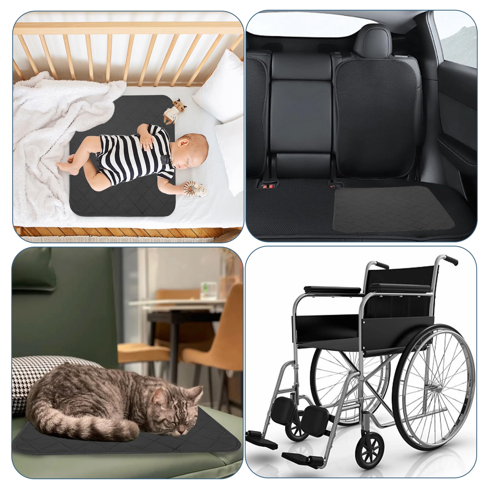 Magik & Kover chair pad on sofa illustrating versatile protection for family seating