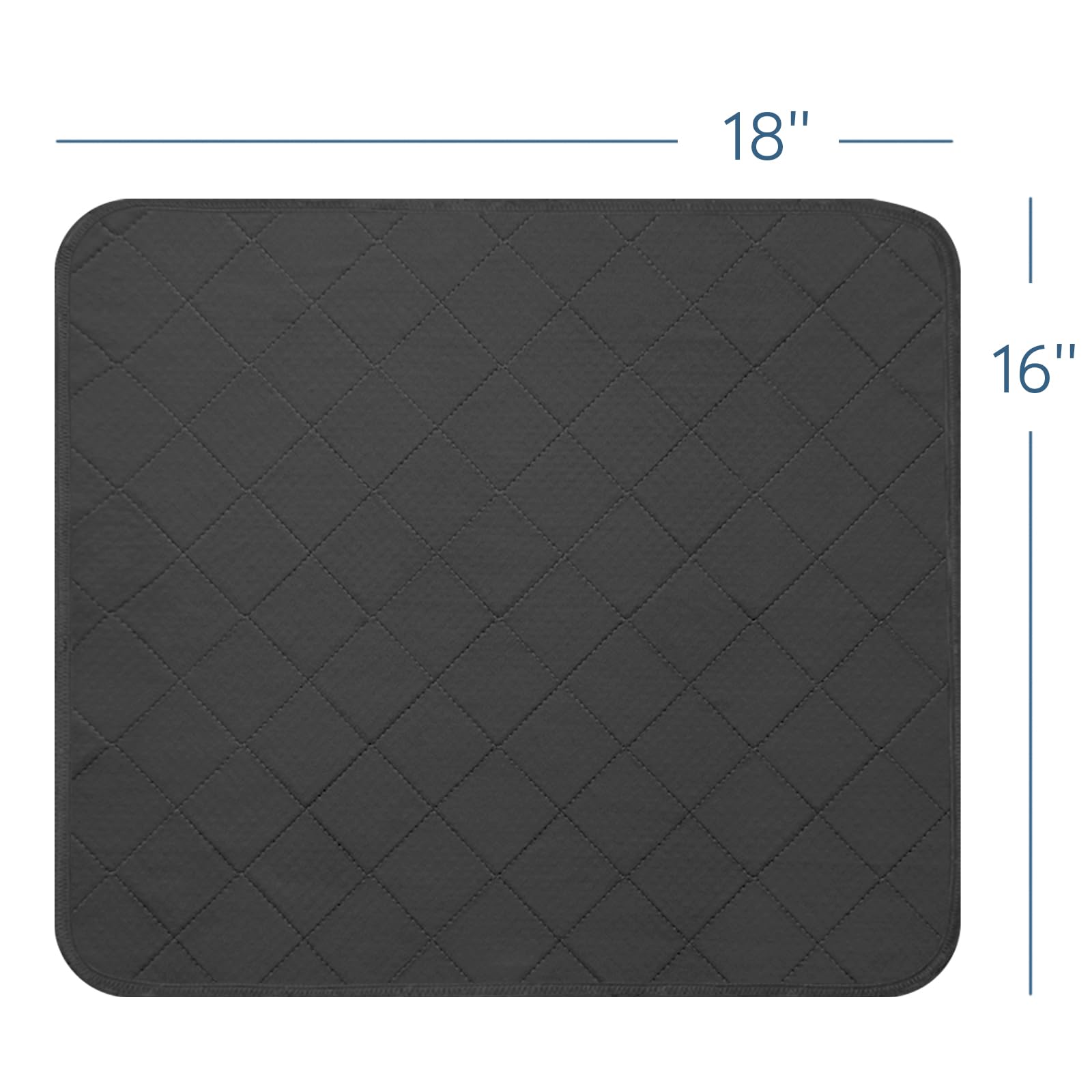 Magik & Kover pad on wheelchair seat demonstrates secure fit and surface protection