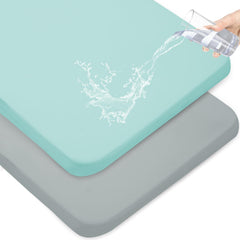 Magik & Kover waterproof pack and play sheet protects the mattress during playtime