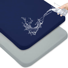 Magik & Kover waterproof pack and play sheets 2-pack protect surfaces during play.