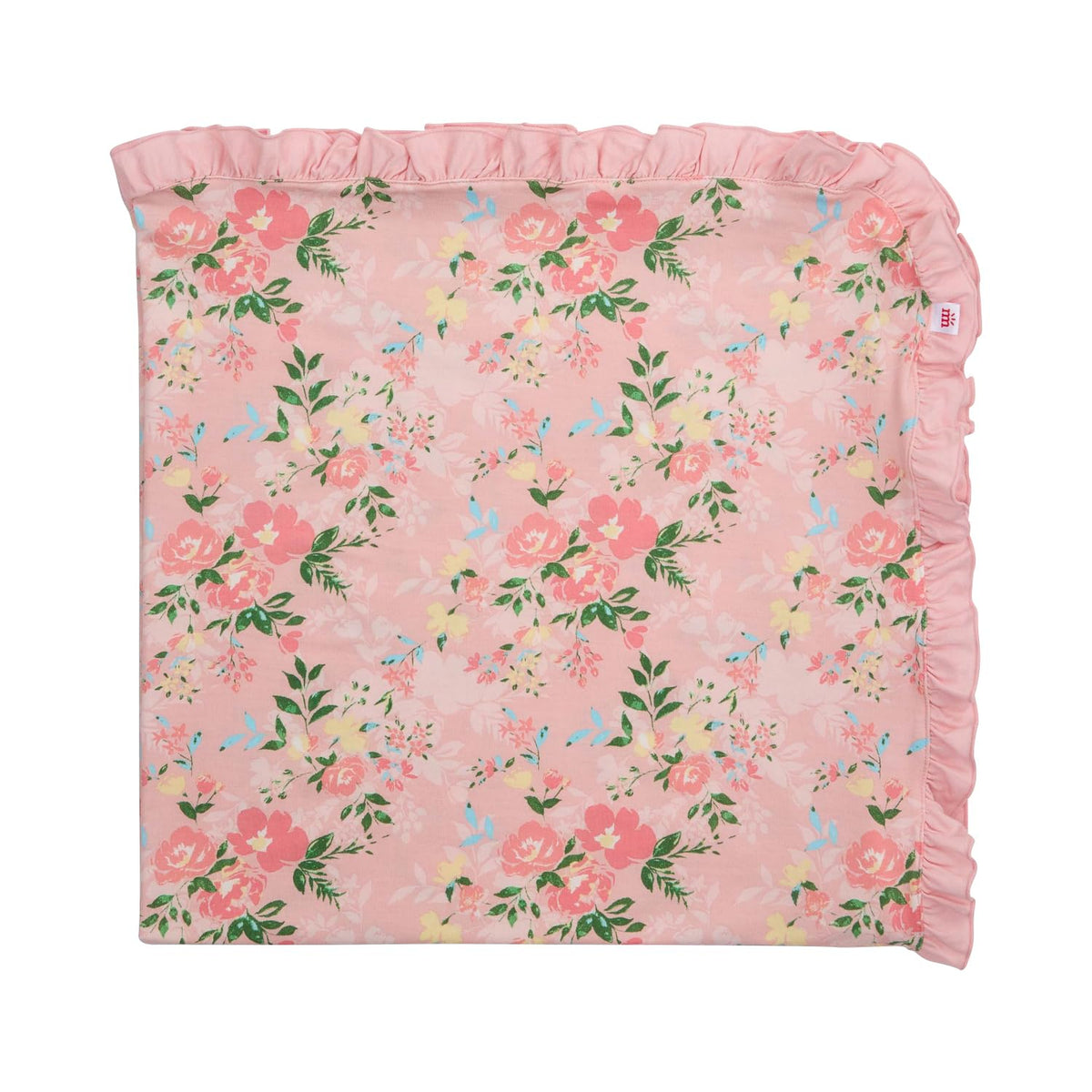 Magnetic Me modal soothing swaddle blanket Ainslee, silky soft and breathable for stroller or car-seat comfort.