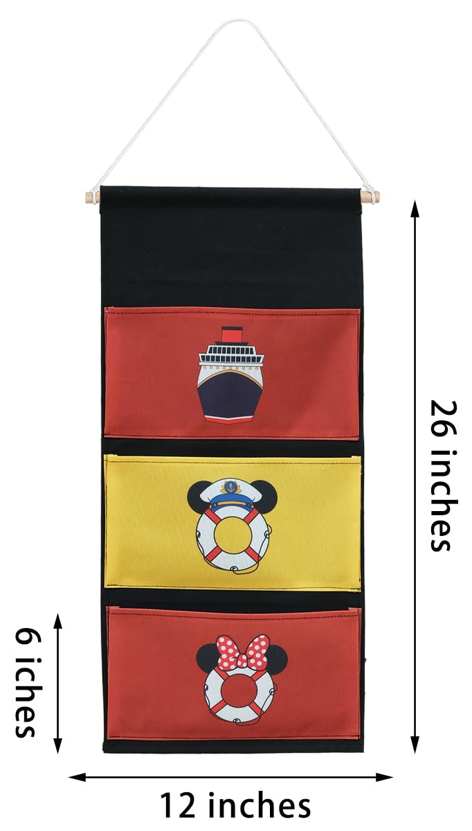 Magopera space organizer pocket, doubles as a keepsake after the voyage.