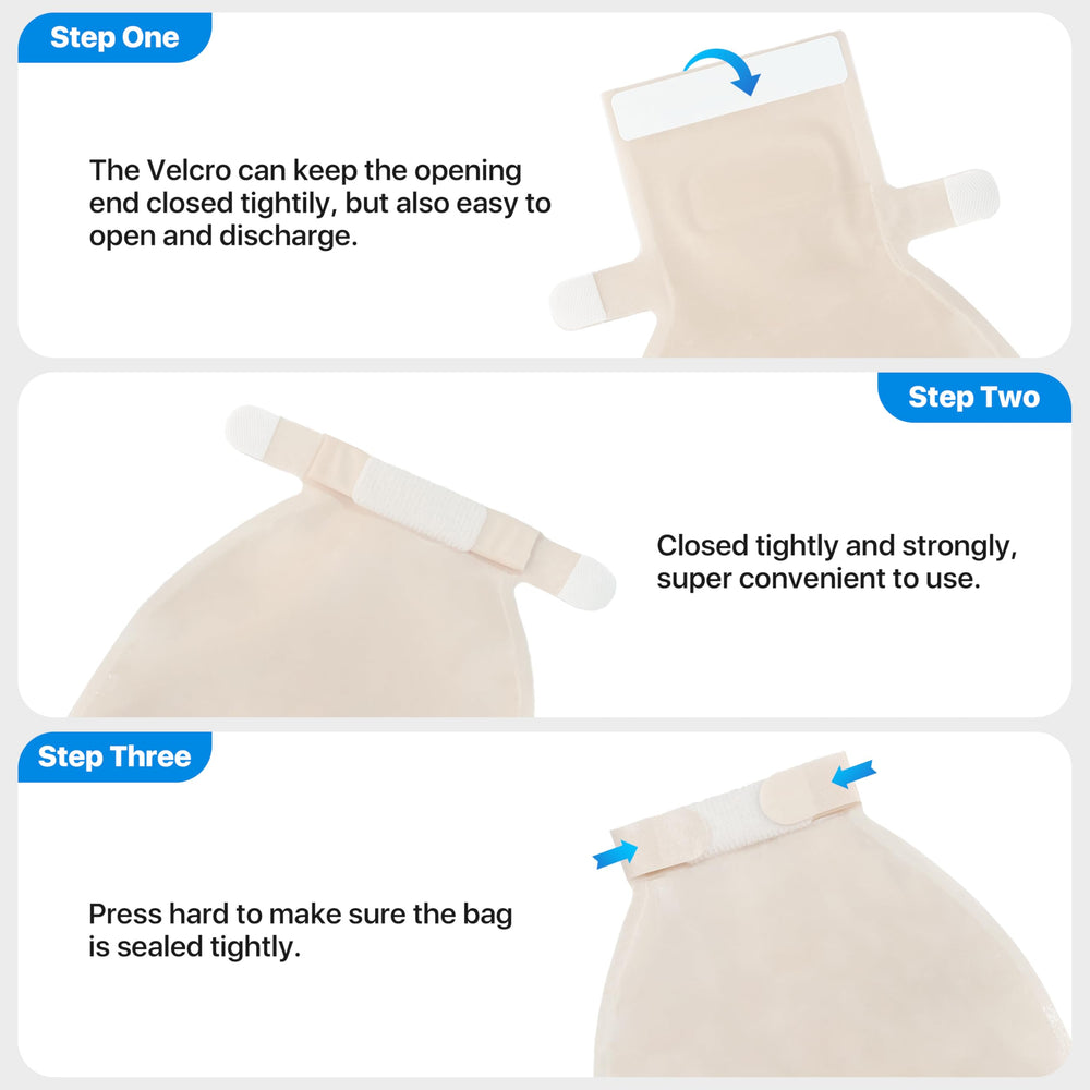 Maidwoc ostomy pouch featuring odor-control carbon filter for freshness
