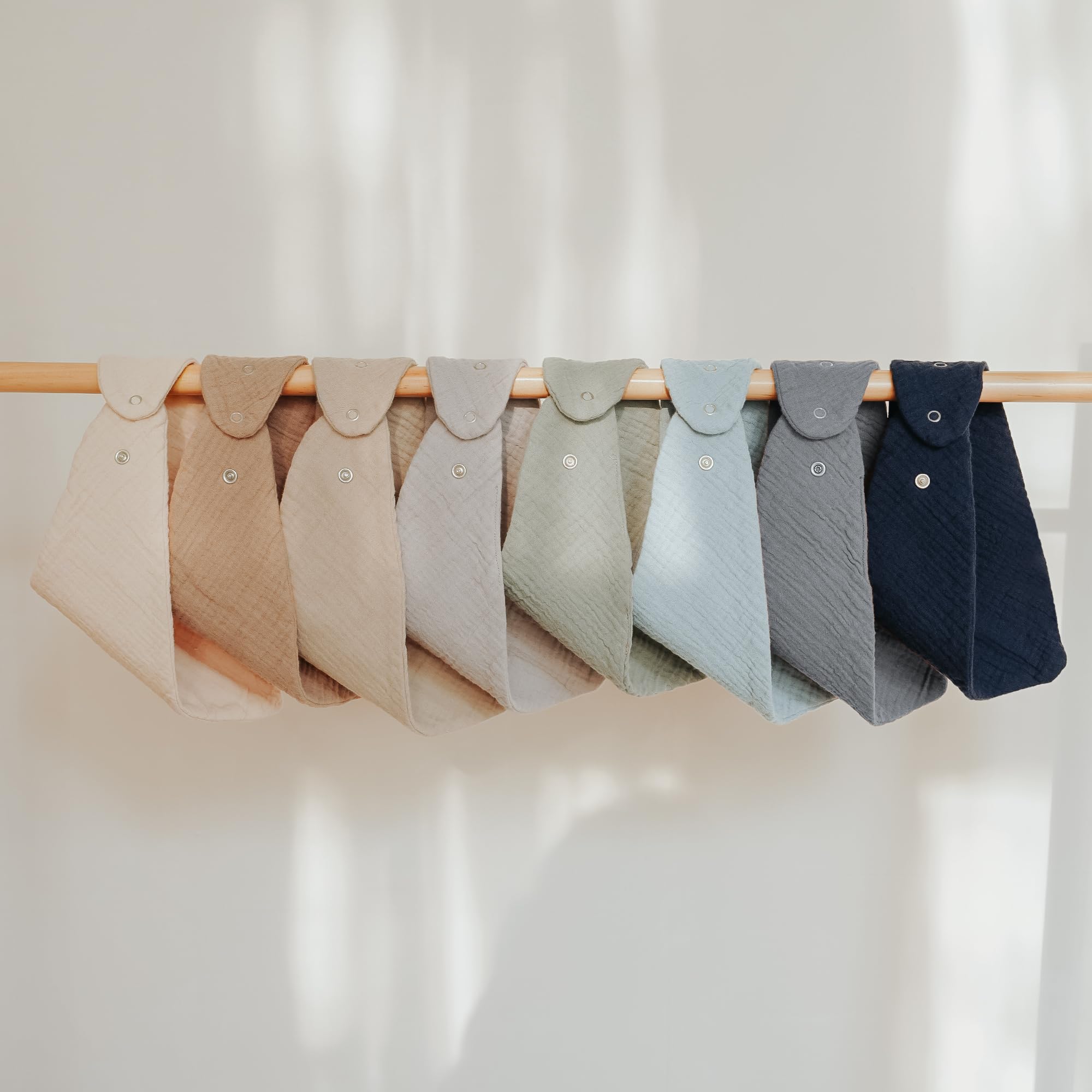 MairMore bandana bibs make a thoughtful baby shower gift.
