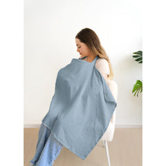 MairMore nursing cover with wide coverage shields mom and baby.