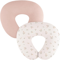 MairMore muslin pillow cover close-up shows ultra-soft fabric for baby's comfort