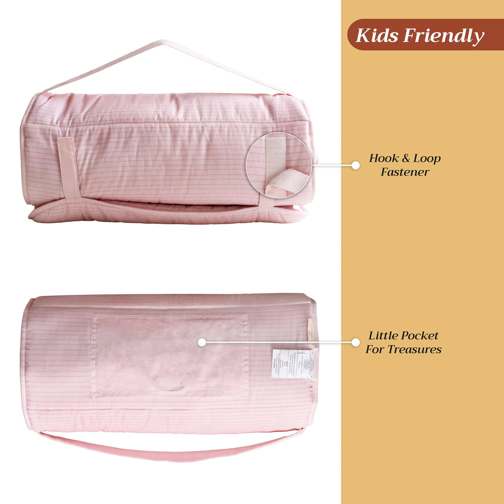 Maison d' Hermine Nap Mat displays generous size for snuggling