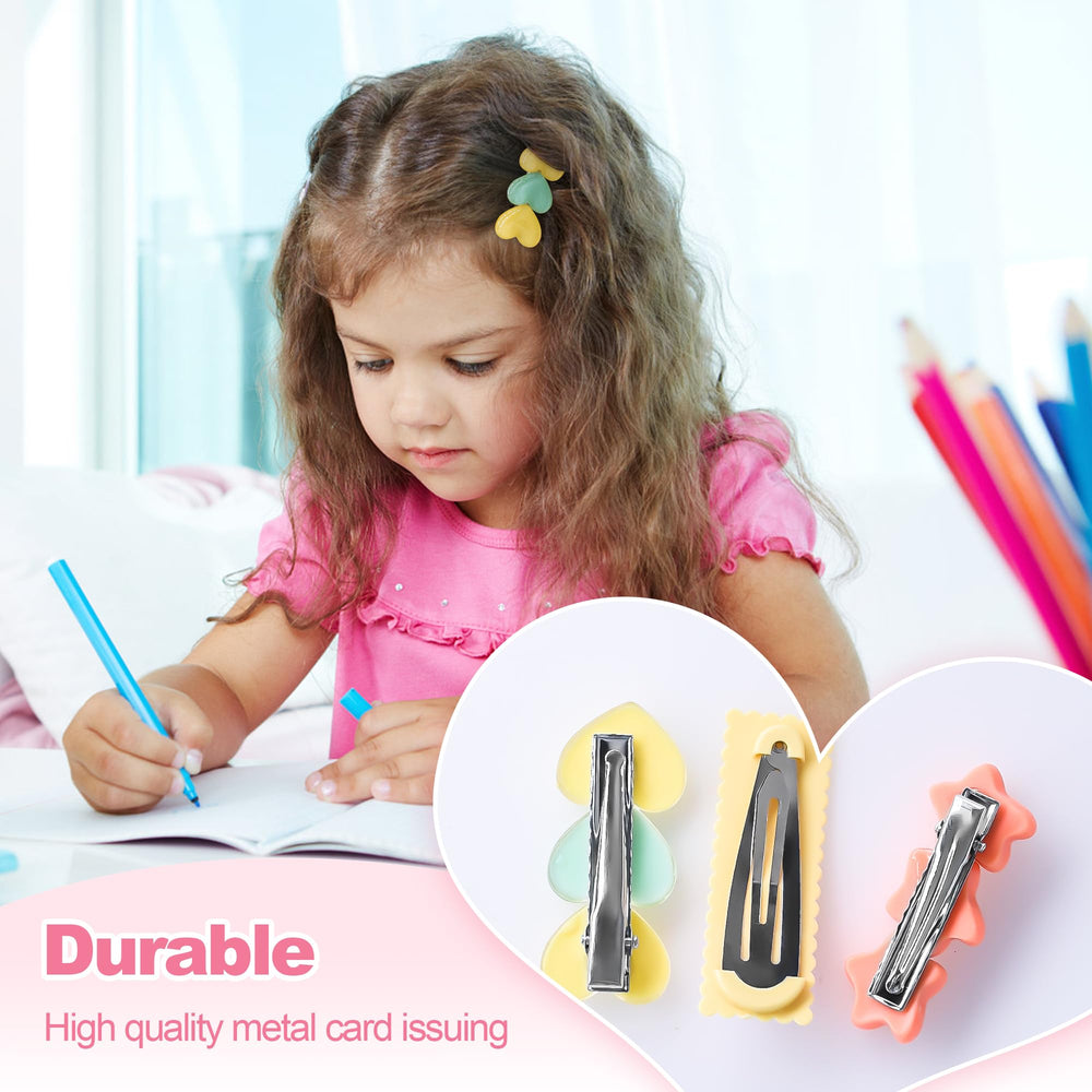 MAITIANISK colorful clip set provides versatile pairing with outfits