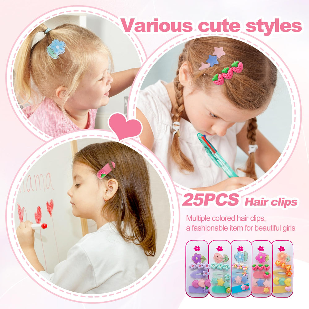 MAITIANISK fruit-shaped clip brings cheerful accents to little girls' looks