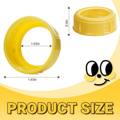 MaiTianna six-pack collar rings provide quick replacements for bottle feeding.