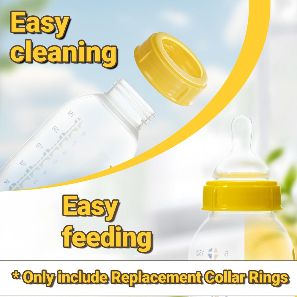 MaiTianna leak-proof bottle collar helps keep spills contained.