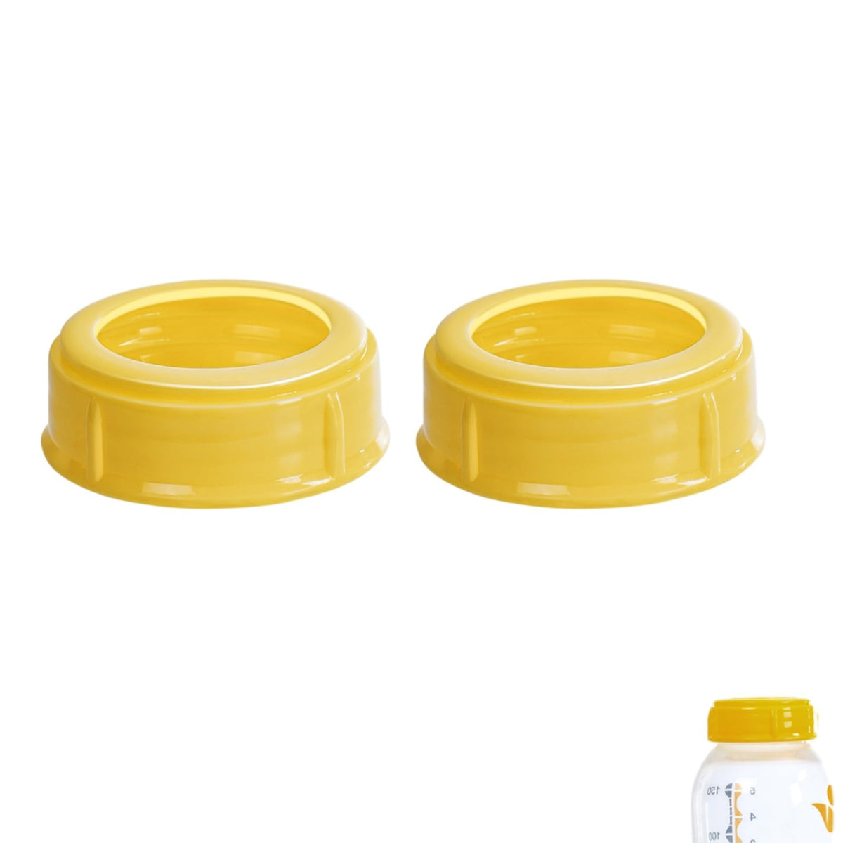 MaiTianna replacement collar rings for Medela 5oz bottles ensure a secure, mess-free feeding.