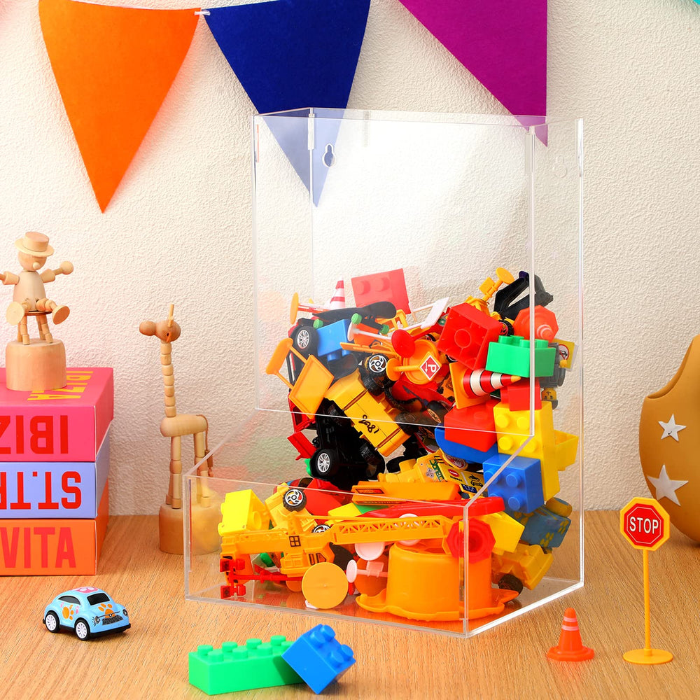 Maitys organizer for blocks, cars, balls and markers on wall