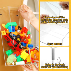 Maitys wall-mounted dispenser for playroom and living room use