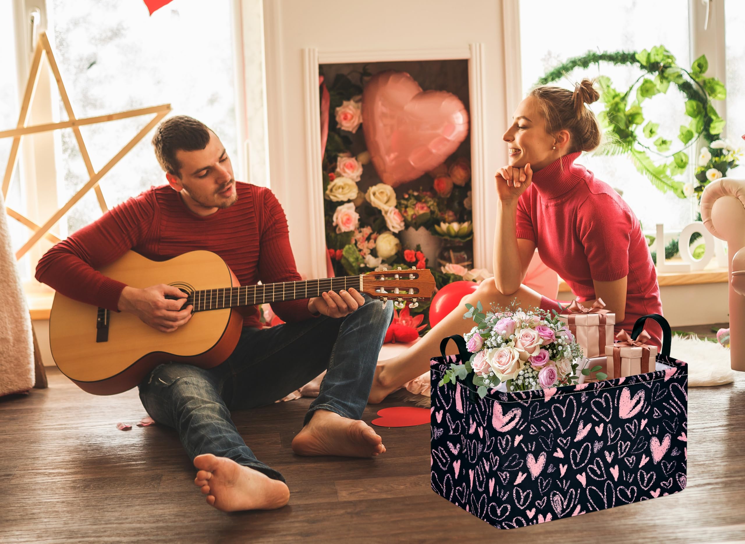 MAIZMZ Girls Basket collapsible design saves space when not in use