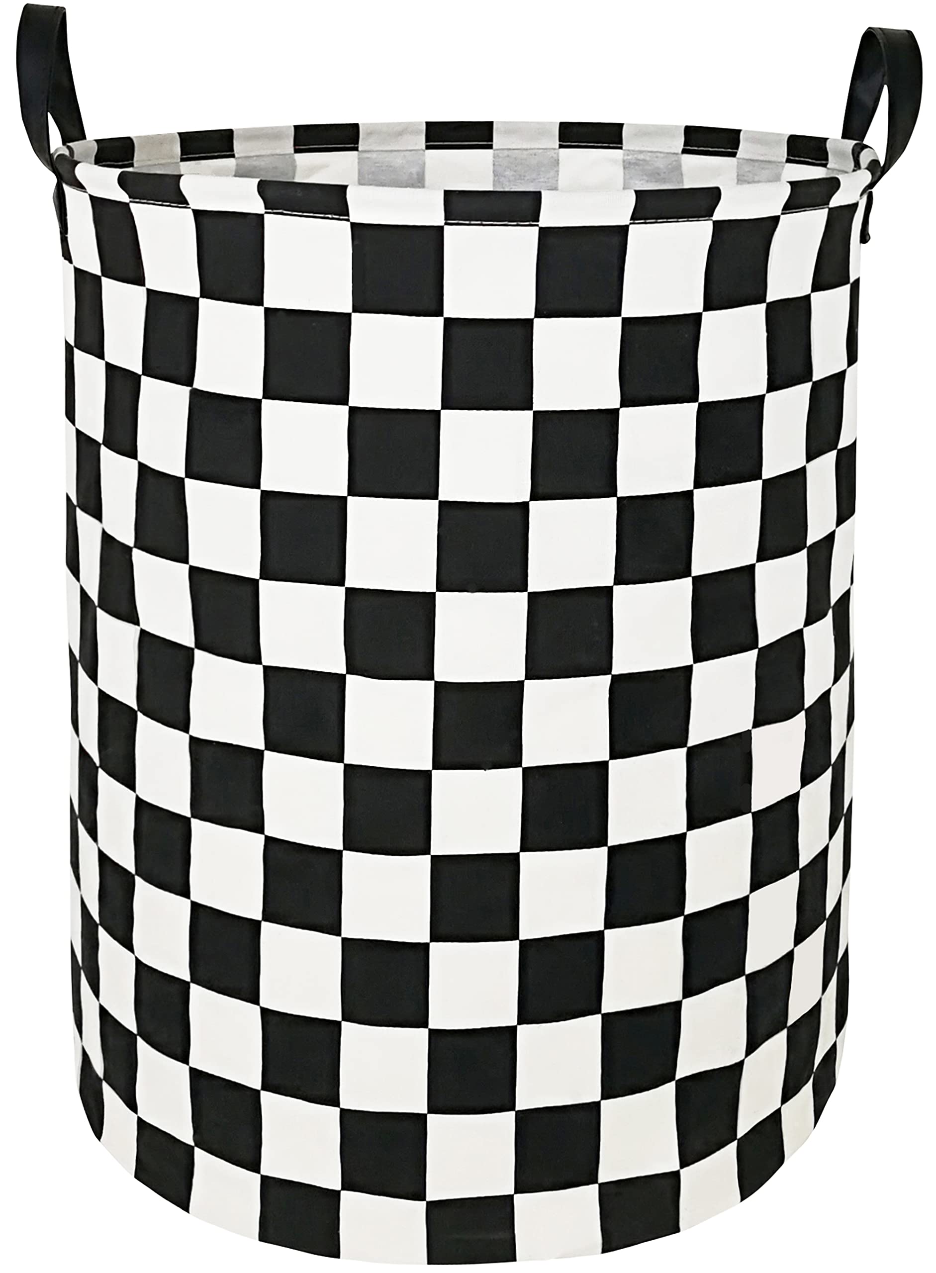 MAIZMZ Kids hamper canvas bin with a spacious interior and sturdy handles.