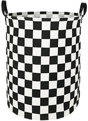 MAIZMZ Kids hamper canvas bin with a spacious interior and sturdy handles.
