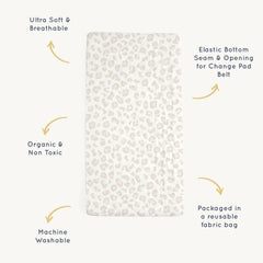 Open clutch design shows space for diapers and creams.