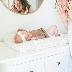 GOTS-certified organic cotton outer with quilted interior for gentle baby skin.