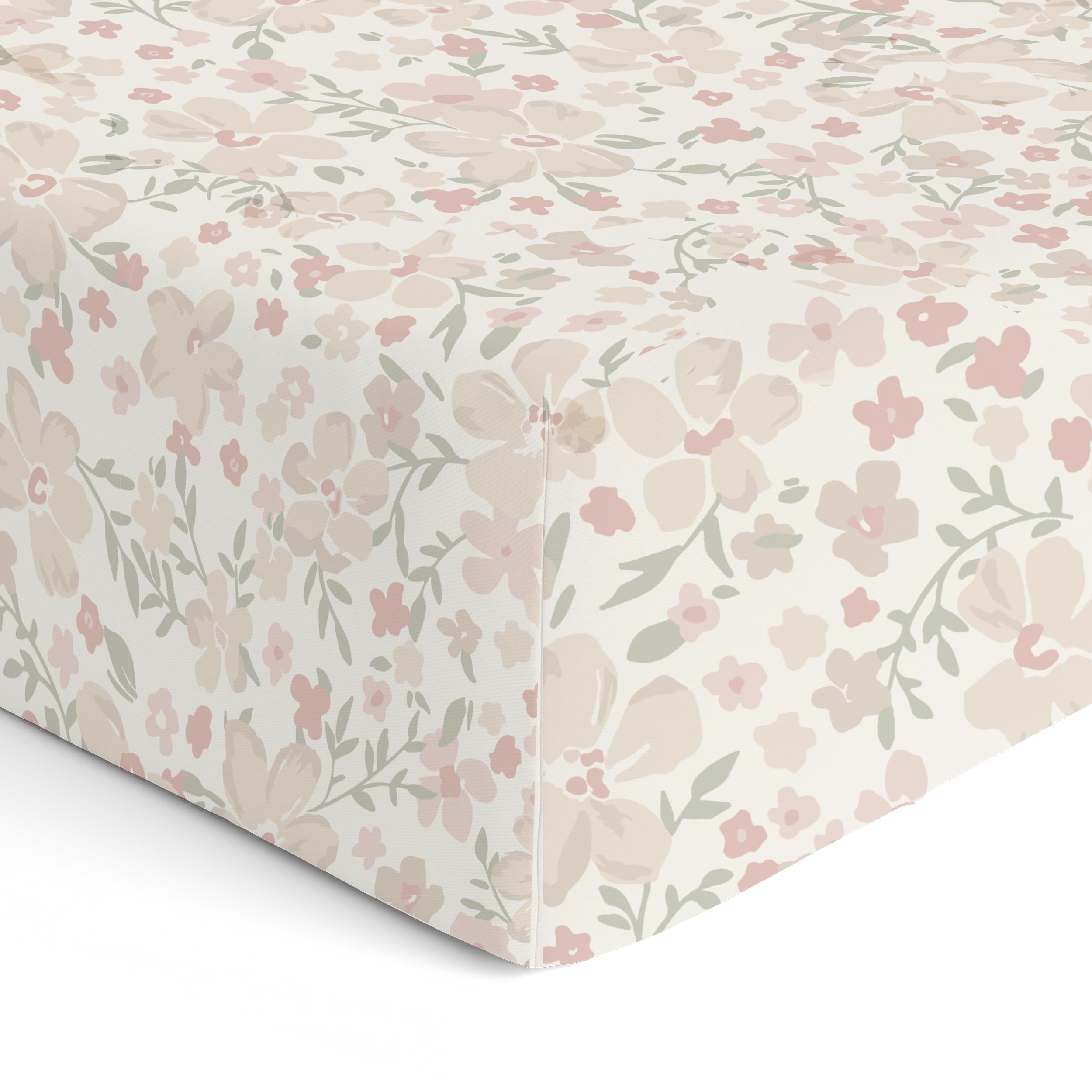 Makemake Organics fitted sheet with premium elastic stays secure.
