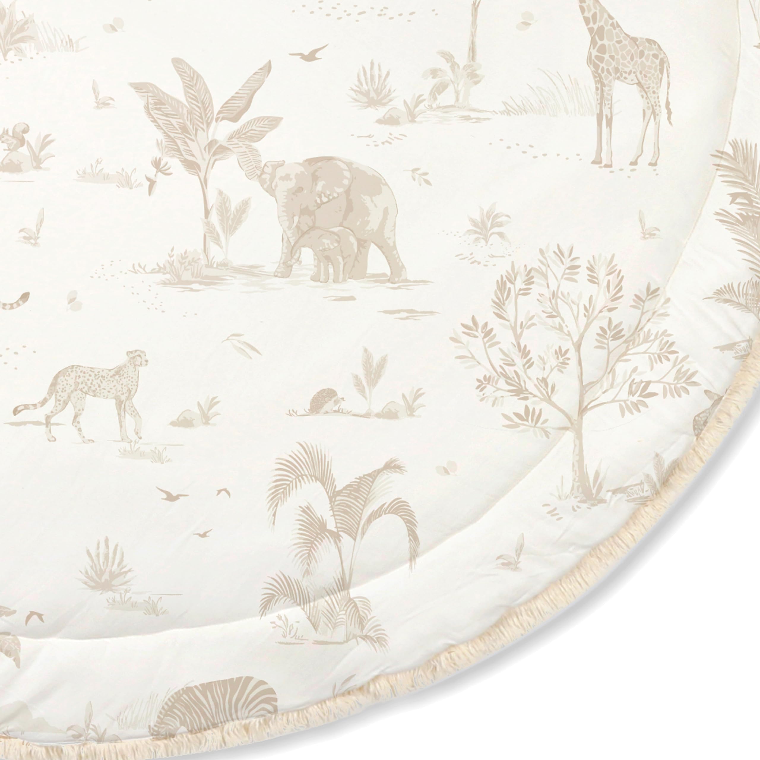 MakeMake Organics Machine-washable finish makes cleanup quick after playtime.