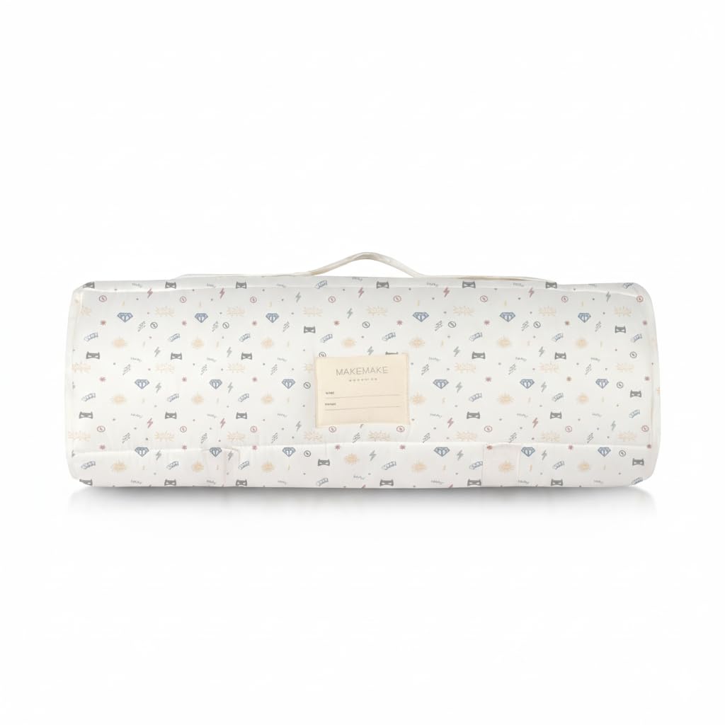 MakeMake Organics nap mat with assorted playful designs to spark imagination