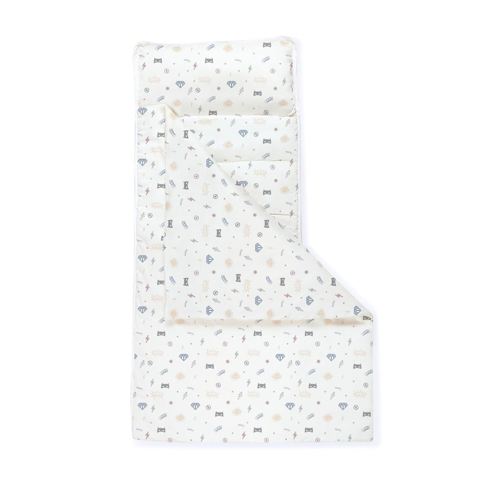 MakeMake Organics nap mat machine washable for easy cleanup