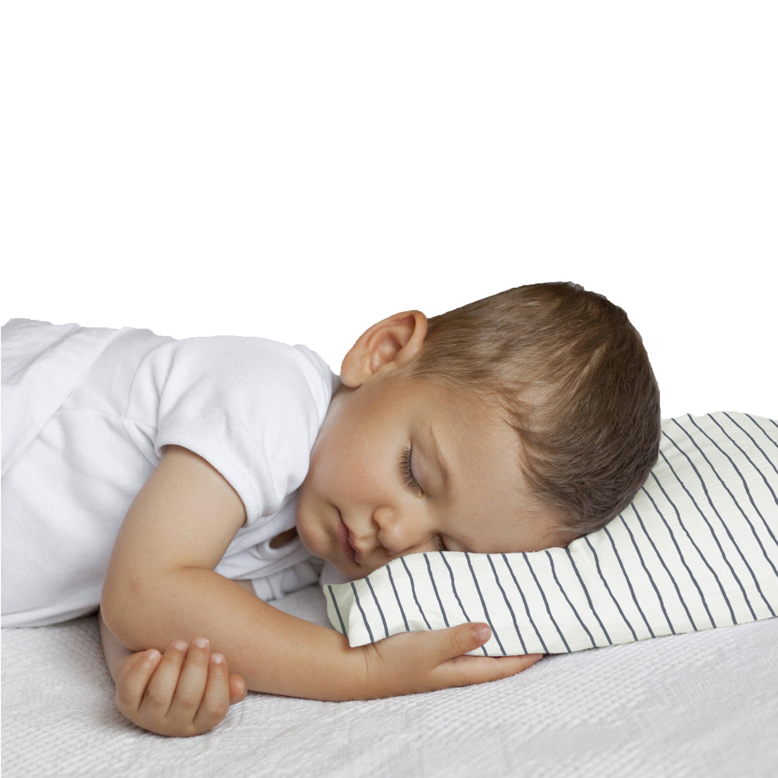 Makemake Organics pillowcase sateen weave highlighting soft luxury for toddlers.
