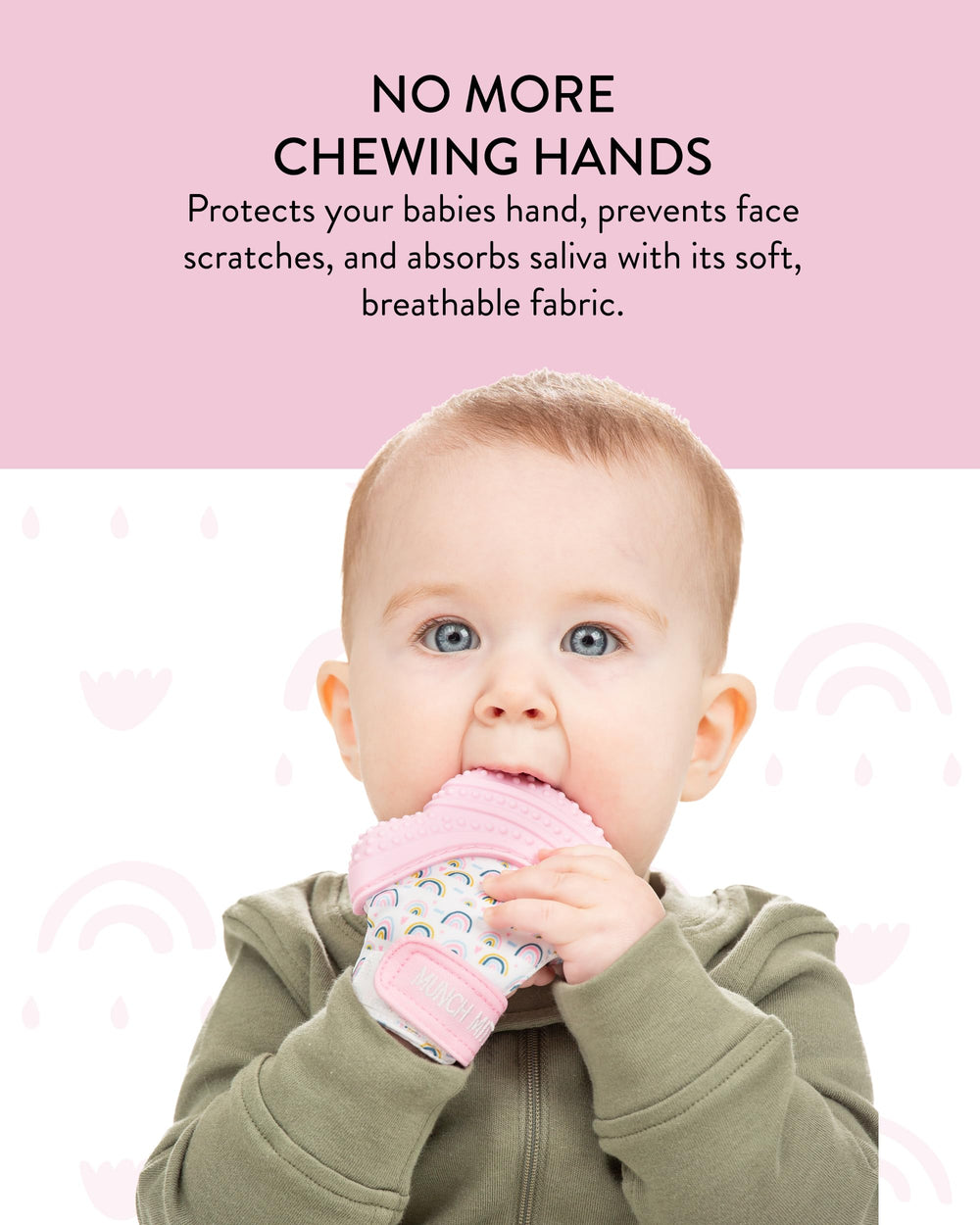 Malarkey Kids Munch Mitt uses BPA-free silicone for safety