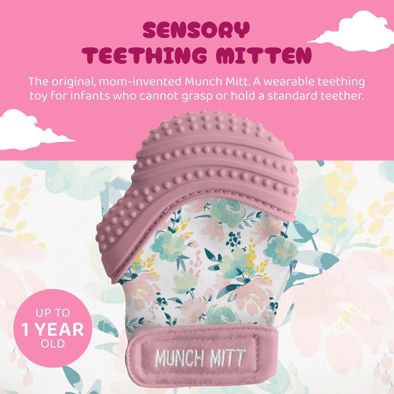 Malarkey Kids Munch Mitt silicone teether BPA free safety