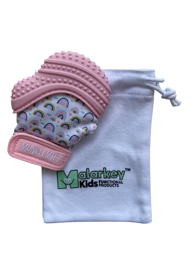 Malarkey Kids Munch Mitt keeps skin comfortable and dry