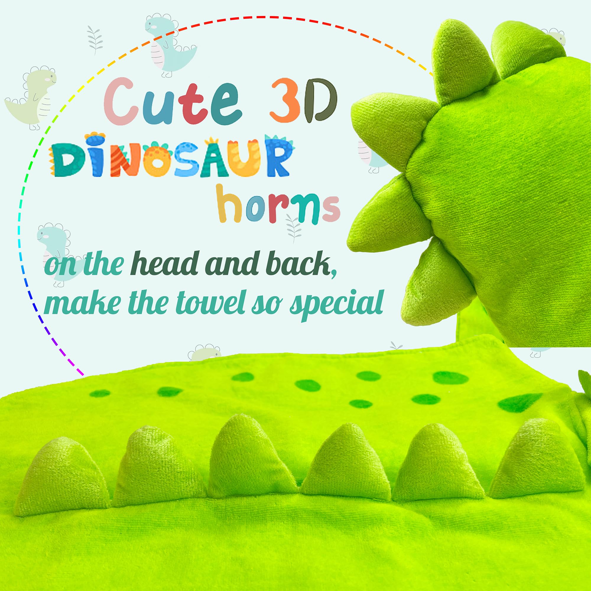 Maleroads 3D hood adds whimsy and keeps little heads warm post-bath.