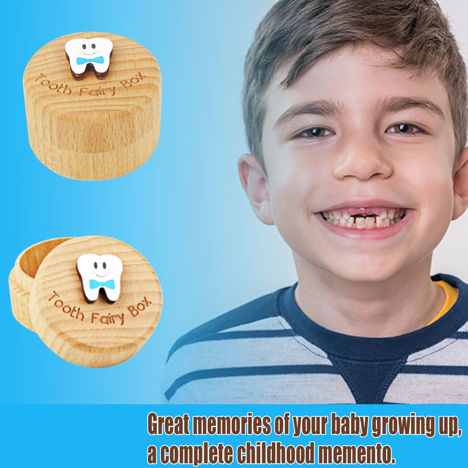 Sweet gift packaging from Malihome for families celebrating teeth lost.