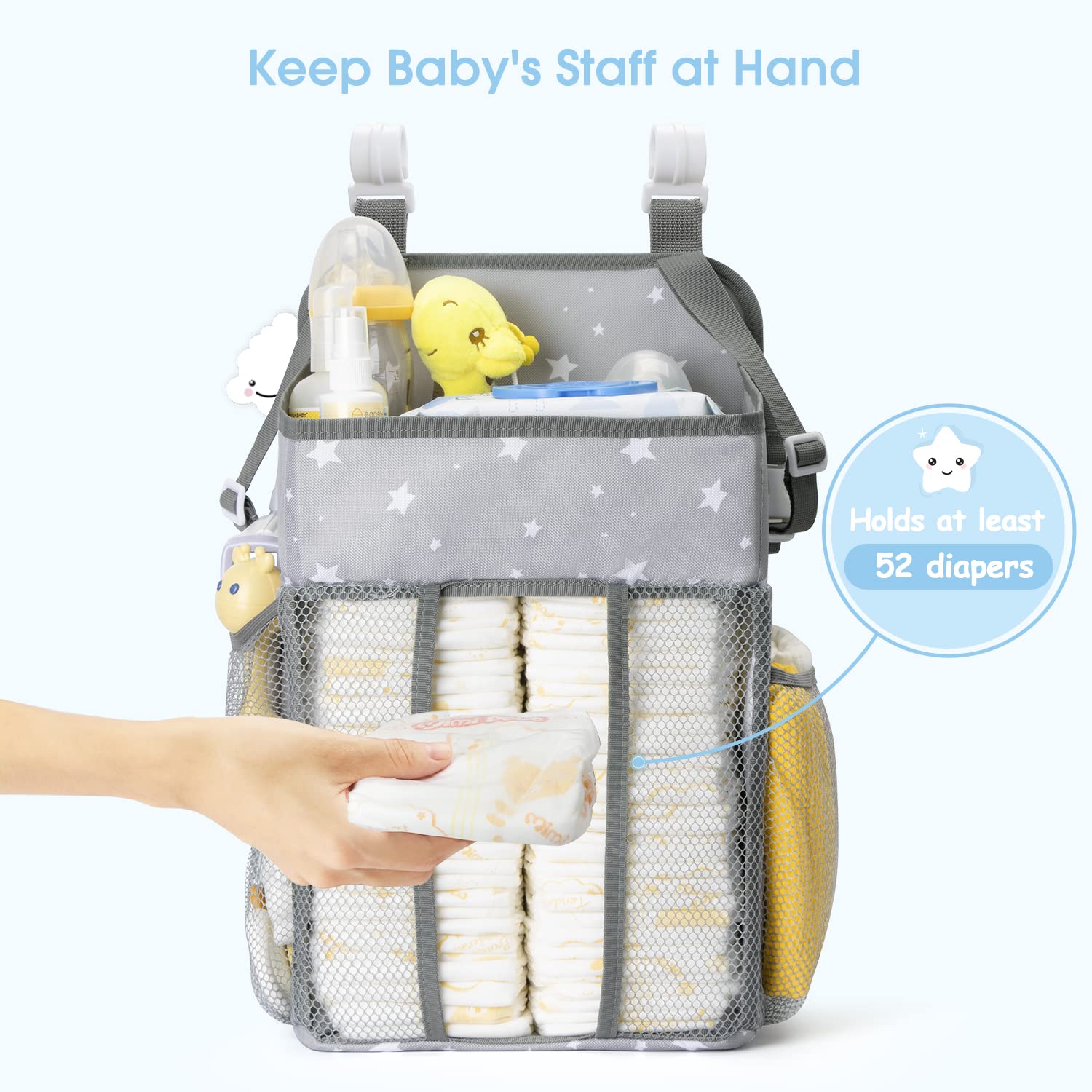 Maliton BPA-free material prioritizes baby safety during storage.