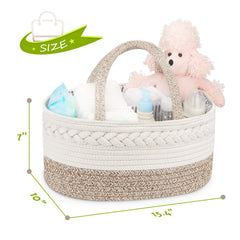 Maliton Diaper Organizer Nursery Three Compartments supports organized changing time