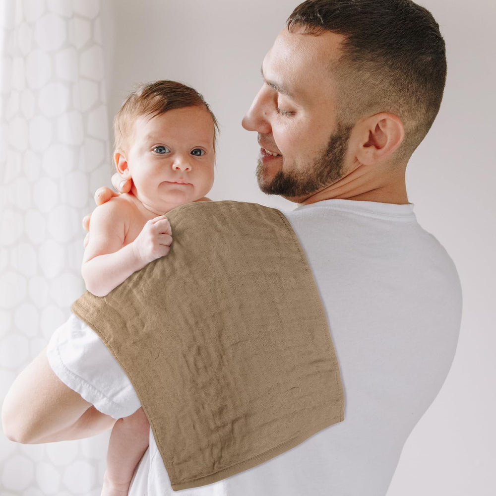 Maliton Muslin Burp Cloth gift-ready packaging for baby showers